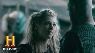 Vikings Ragnar Tells Lagertha Not to Fight Season 4 Episode 7  History [upl. by Molohs305]