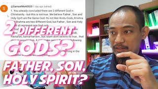 quotWe believe Father Son and Holy Spirit are the same Godquot quotIts not like Hindu Godsquot [upl. by Junette]