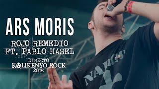 Ars Moris amp Pablo Hasel  Rojo Remedio Directo Kalikenyo Rock 2018 [upl. by Hanima]