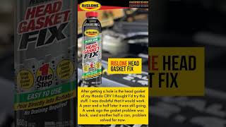 Customer Review  RISLONE Block Seal Permanent Head Gasket Fix [upl. by Johny]