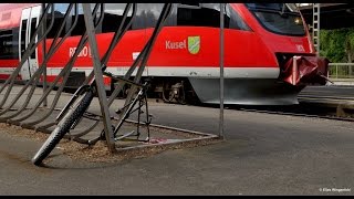 Bahnverkehr in Langenlonsheim [upl. by Narik]