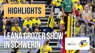 SSC Palmberg Schwerin  VfB Suhl  Highlights Frauen Volleyball Bundesliga [upl. by Tristas364]