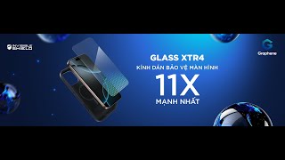 ZAGG InvisibleShield Glass XTR4 Dán cường lực iPhone 16 Series Trong Suốt [upl. by Fransisco69]