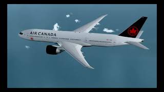 AC185 777200LR AIR CANADA TORONTO  VANCOUVER [upl. by Formica]