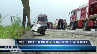 Vieti curmate in accidentul dintre Beclean si Dridif [upl. by Otrebmuh477]