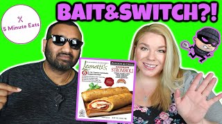 Leonettis Pepperoni amp Cheese Stromboli Review [upl. by Willdon]