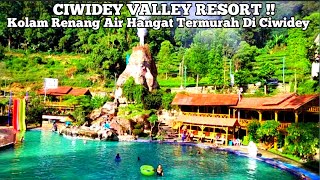 CIWIDEY VALLEY RESORT‼️HOT SPRING WATERPARK‼️Kolam Renang Air Hangat Termurah Di Ciwidey [upl. by Nirrep]