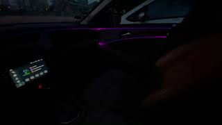 Ambient lights Mercedes CLS w219 [upl. by Remo]