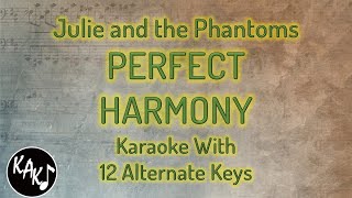 Perfect Harmony Karaoke  Julie and the Phantoms Instrumental Lower Higher Male Female Original Key [upl. by Nepean]