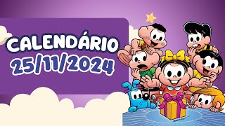 CALENDÁRIO DE 25 DE NOVEMBRO DE 2024 ALUNONOTADEZ10 ensinofundamental [upl. by Gustave603]