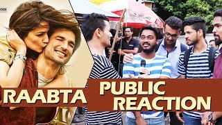 Raabta Movie PUBLIC REACTION  Sushant Singh Rajput Kriti Sanon  EXCITEMENT [upl. by Det]