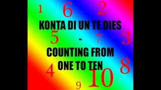 Learn Papiamento  Lesson 2  Counting 1 to 10 [upl. by Rengaw531]