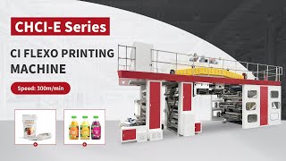 6 Colors Ci Flexo Printing Machine For Plastic Film flexoprintingmachine flexoprinter [upl. by Nashom]