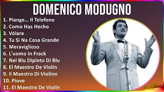 Domenico Modugno 2024 MIX Il Meglio Di Domenico Modugno  Piange… Il Telefono Como Has Hecho V [upl. by Broeker960]