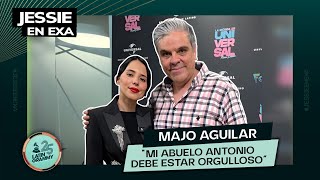 Majo Aguilar  Nominada con Pepe Aguilar y Alejandro Fernández  Entrevista con Jessie en Exa [upl. by Sucramat]