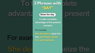 3 English Phrases with quotDayquot ⛅  english englishlanguage englishgrammar [upl. by Sephira]