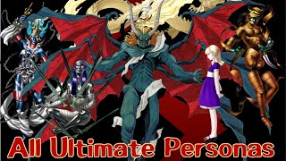 Persona 5 Royal All Ultimate Persona Bios [upl. by Ynehteb490]