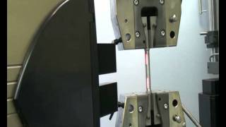 Zugversuch mit laserXtens  Tensile test with laserXtens [upl. by Padraic]