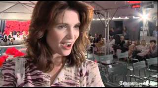 Gemma Arterton interview at New York Fashion Week [upl. by Kara-Lynn]