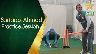 Sarfaraz Ahmed During Wicket keeping Drills  Edgbaston  PCB [upl. by Albion]