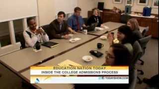 Inside the college admissions process Parenting TODAYshow com [upl. by Mensch947]