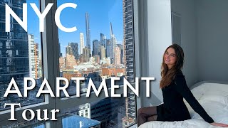 My NYC Apartment Tour 1875Month in Manhattan [upl. by Boarer919]