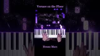 Bruno Mars  Versace on the Floor Piano Cover VersaceOnTheFloor BrunoMars PianellaPianoShorts [upl. by Ahsuat]