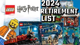 Lego Harry Potter 2024 Retirement List [upl. by Asehr]