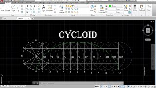 How to draw a Cycloid [upl. by Amsab]