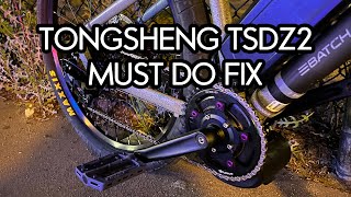 Tongsheng TSDZ2 Creak Fix And Must Upgrades [upl. by Aletsirc]