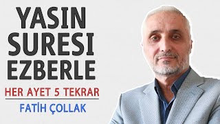 Yasin suresi ezberle her ayet 5 tekrar Fatih Çollak [upl. by Fredette]