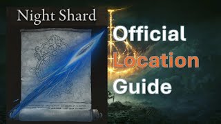 How to get Night Shard  Elden Ring [upl. by Haerdna]