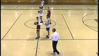 Team Ball handling drill with Bob Hurley [upl. by Anival314]