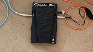 Morley Classic Wah Pedal like and subscribe honest review [upl. by Brom800]