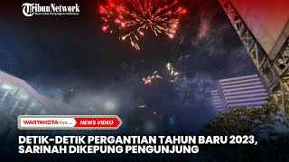 Meriahnya DetikDetik Pergantian Tahun Baru di Kawasan Sarinah Jakarta [upl. by Greabe]