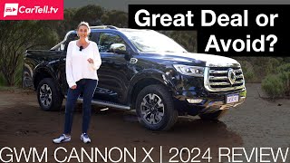 GWM Canon X Ute review 2024  Australia [upl. by Adnohsat53]