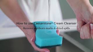 How to Clean Caesarstone Quartz Benchtops [upl. by Brucie]