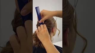 Acconciatura Capelli corti donna ✨ Tutorial passo dopo passo hair style short woman tutorial [upl. by Assel]