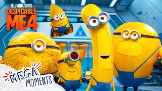 Best Moments of Despicable Me 4  Movie Moments  Mega Moments [upl. by Aihcsrop]