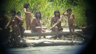 Amazon Mashco Piro Tribe Of Peru Rarely SeenTake Offense To Outside World [upl. by Giguere]