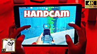 iPAD 9 GEN FASTEST HANDCAM 60 FPS ✅ SOLO 🆚 SQUAD GAMEPLAY ☠️ [upl. by Adnuahs]