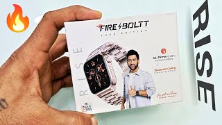 Fire Boltt Rise Luxe Edition Smart Watch  185quot Full Touch Display  Bluetooth Calling 🔥 [upl. by Isabea]