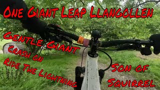 Llangollen mtb OGL Gentle Giant crash on Ride the Lightning also Son of Squirrel [upl. by Ambrosine]