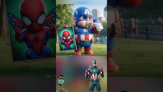 marvel superhero baby drinking milk 🤣🤣🤣 shorts shortvideo superhero marvel funny brawlstars [upl. by Yrotciv]