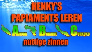 Papiaments leren  Les 05 nuttige zinnen  Henkys Papiaments  Papiamentu  Papiamento [upl. by Yvehc]