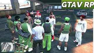 FLASHLAND GTA 5 RP FAMILIES VS BLOODS LA GUERRE COMMENCE 3 [upl. by Ahsekam]