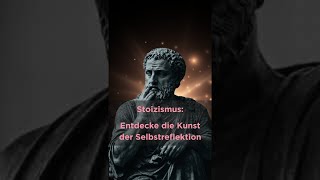 Stoizismus Shorts Die Kunst der Selbstreflektion entdecken [upl. by Teiluj]