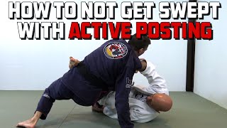 Active Posting or How Not to Get Swept in the Guard Like Leandro Lo [upl. by Ursola135]