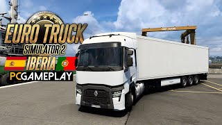 Euro Truck Simulator 2 Iberia Gameplay PC [upl. by Anizor]