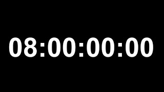 CRONÓMETRO de 8 horas SIN ALARMA  Temporizador de 480 minutos [upl. by Puduns]